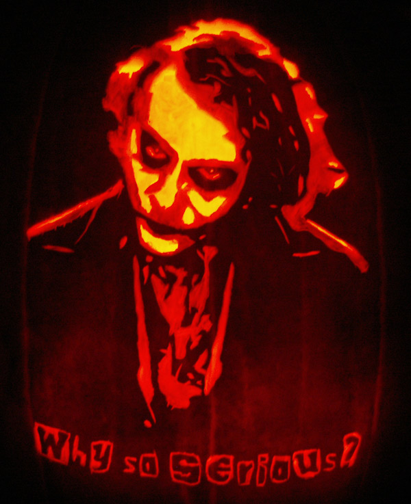 Pumpkin Carving: Joker - Joseph