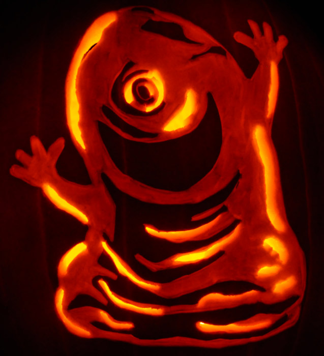 Pumpkin Carving: Bob the Blob - Nam