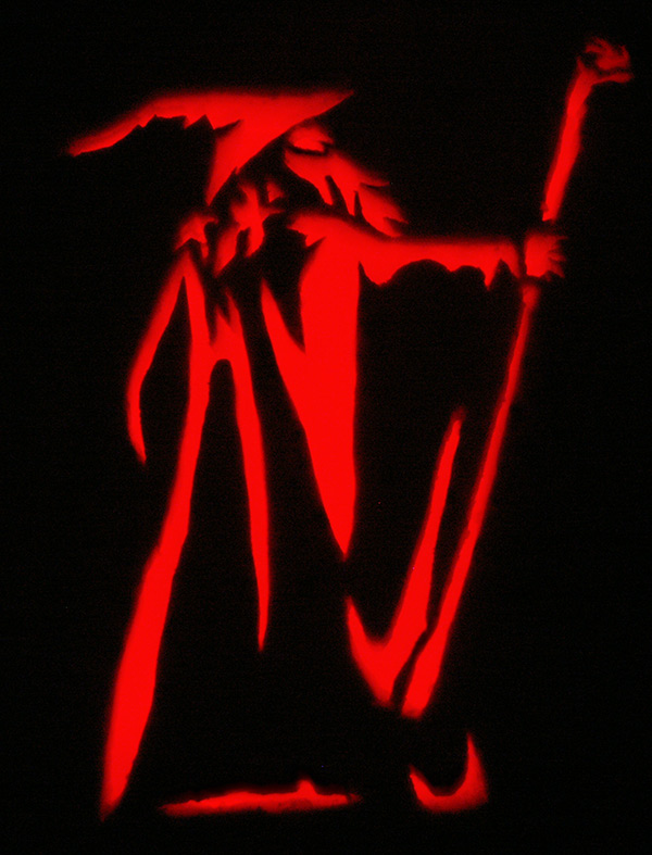 Pumpkin Carving: Gandalf - Noel