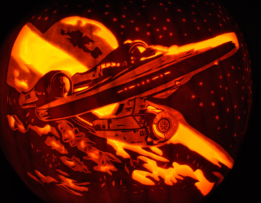 Pumpkin Carving: New Enterprise - Noel