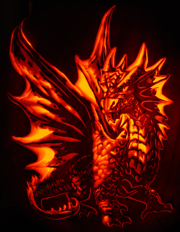 Dragon Pumpkin Carving Patterns Dragon Pumpkin Carving Patterns