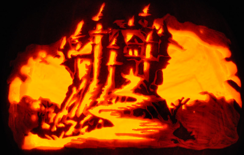 Pumpkin Carving: Mountainside Manor - Joseph