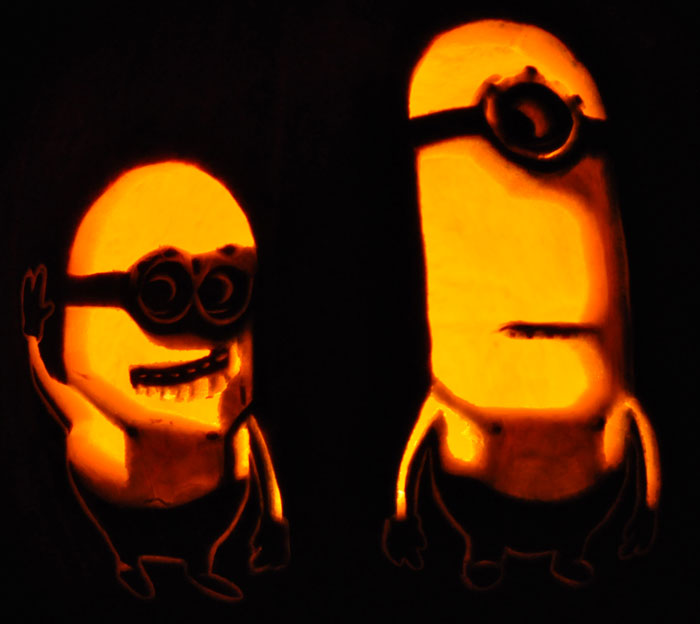 Pumpkin Carving: Despicable Me Minions - Nam