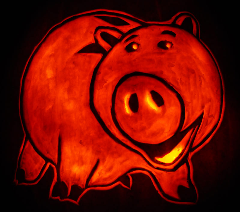 Pumpkin Carving: Hamm - James